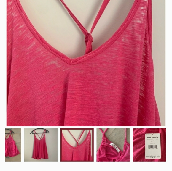 We The Free Racer Back Flowy Tank - Picture 3 of 4